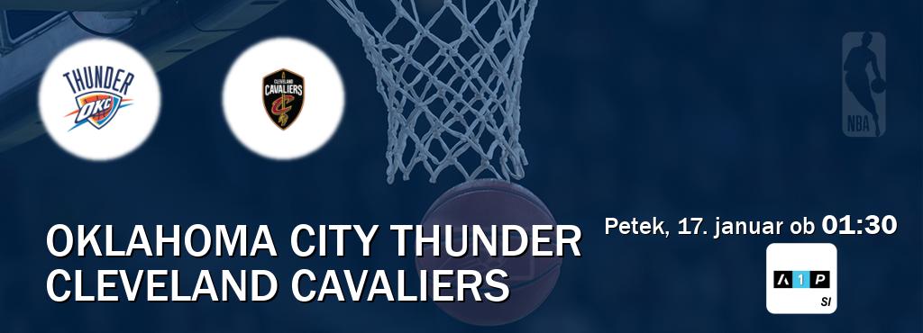 Ne zamudi prenosa tekme Oklahoma City Thunder - Cleveland Cavaliers v živo na Arena Sport Premium.