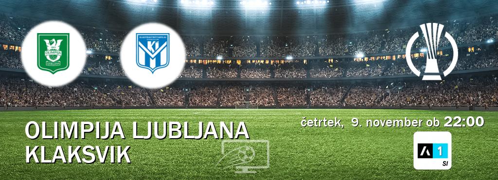 Dvoboj Olimpija Ljubljana in Klaksvik s prenosom tekme v živo na Arena Sport 1.
