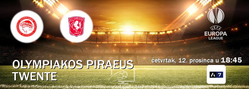 Izravni prijenos utakmice Olympiakos Piraeus i Twente pratite uživo na Arena Sport 7 (četvrtak, 12. prosinca u  18:45).