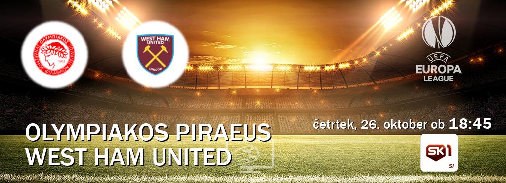Dvoboj Olympiakos Piraeus in West Ham United s prenosom tekme v živo na Sportklub 1.