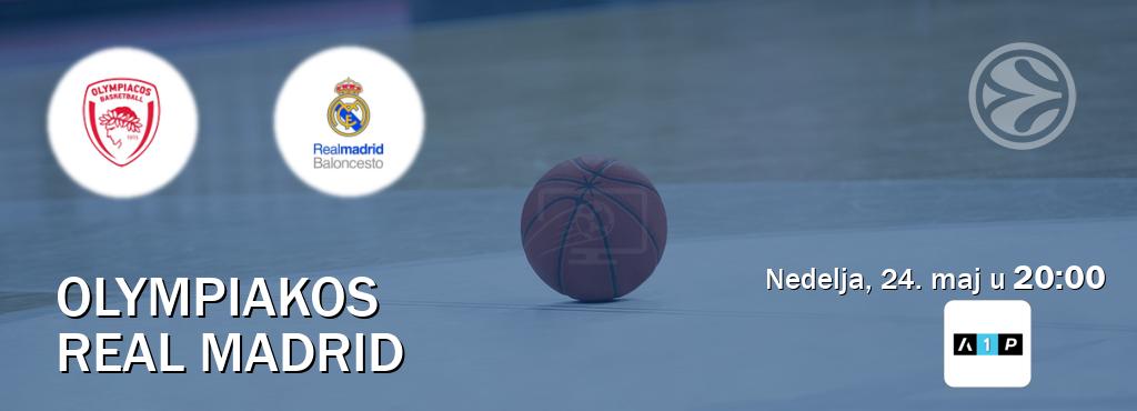 Izravni prijenos utakmice Olympiakos i Real Madrid pratite uživo na Arena Premium 1 (nedelja, 24. maj u 20:00). Izravni prijenos utakmice Olympiakos i Real Madrid pratite uživo na Arena Premium 1 (nedelja, 24. maj u 20:00).