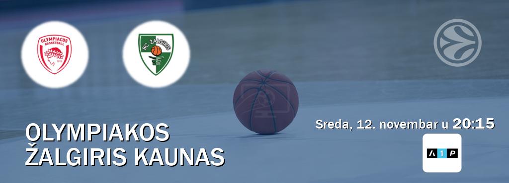 Izravni prijenos utakmice Olympiakos i Žalgiris Kaunas pratite uživo na Arena Premium 1 (sreda, 12. novembar u 20:15). Izravni prijenos utakmice Olympiakos i Žalgiris Kaunas pratite uživo na Arena Premium 1 (sreda, 12. novembar u 20:15).