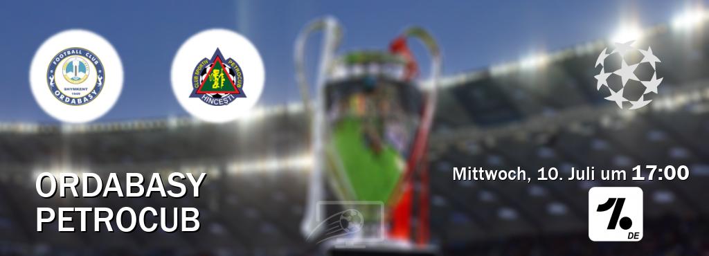 Das Spiel zwischen Ordabasy und Petrocub wird am Mittwoch, 10. Juli um  17:00, live vom OneFootball Deutschland übertragen.