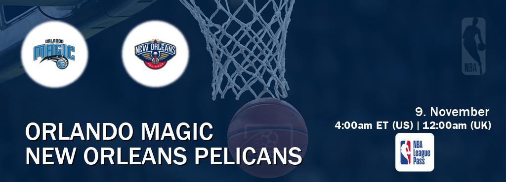 You can watch game live between Orlando Magic and New Orleans Pelicans on NBA League Pass and Bally Sports Florida(US).