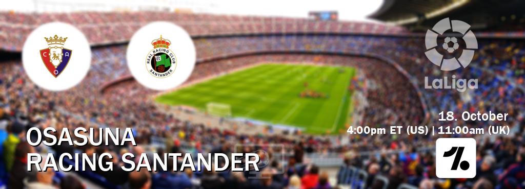 You can watch game live between Osasuna and Racing Santander on OneFootball. You can watch game live between Osasuna and Racing Santander on OneFootball.