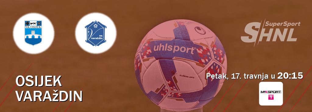 Izravni prijenos utakmice Osijek i Varaždin pratite uživo na MAXSport1 (petak, 17. travnja u  20:15).