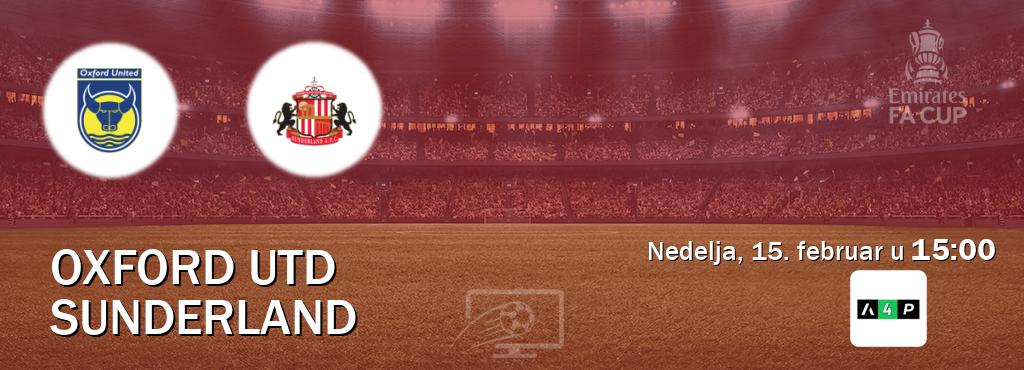 Izravni prijenos utakmice Oxford Utd i Sunderland pratite uživo na Arena Premium 4 (nedelja, 15. februar u  15:00).