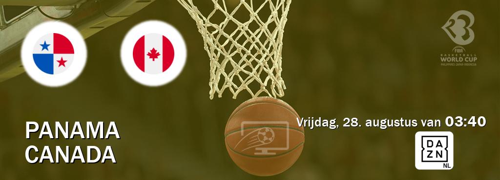 Wedstrijd tussen Panama en Canada live op tv bij DAZN (vrijdag, 28. augustus van  03:40).