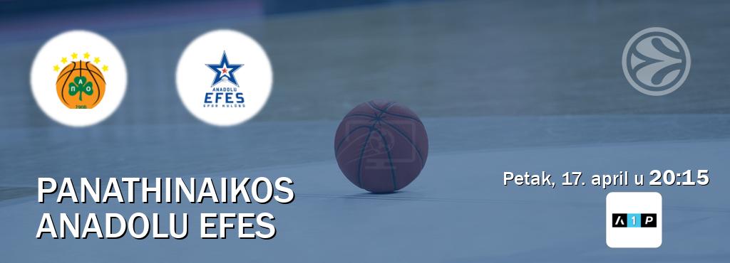 Izravni prijenos utakmice Panathinaikos i Anadolu Efes pratite uživo na Arena Premium 1 (petak, 17. april u  20:15).