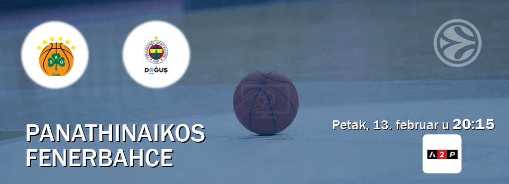 Izravni prijenos utakmice Panathinaikos i Fenerbahce pratite uživo na Arena Premium 2 (petak, 13. februar u  20:15).
