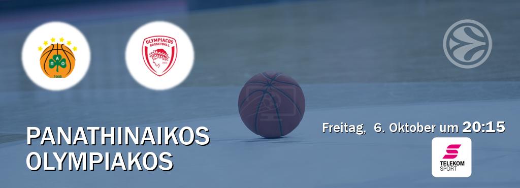 Das Spiel zwischen Panathinaikos und Olympiakos wird am Freitag,  6. Oktober um  20:15, live vom Magenta Sport übertragen.