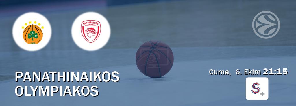 Karşılaşma Panathinaikos - Olympiakos S Sport +'den canlı yayınlanacak (Cuma,  6. Ekim  21:15).