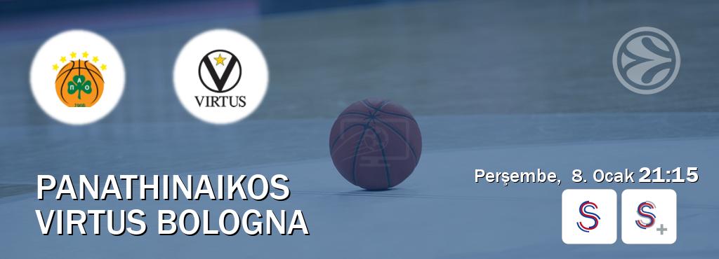 Karşılaşma Panathinaikos - Virtus Bologna S Sport ve S Sport +'den canlı yayınlanacak (Perşembe, 8. Ocak 21:15). Karşılaşma Panathinaikos - Virtus Bologna S Sport ve S Sport +'den canlı yayınlanacak (Perşembe, 8. Ocak 21:15).
