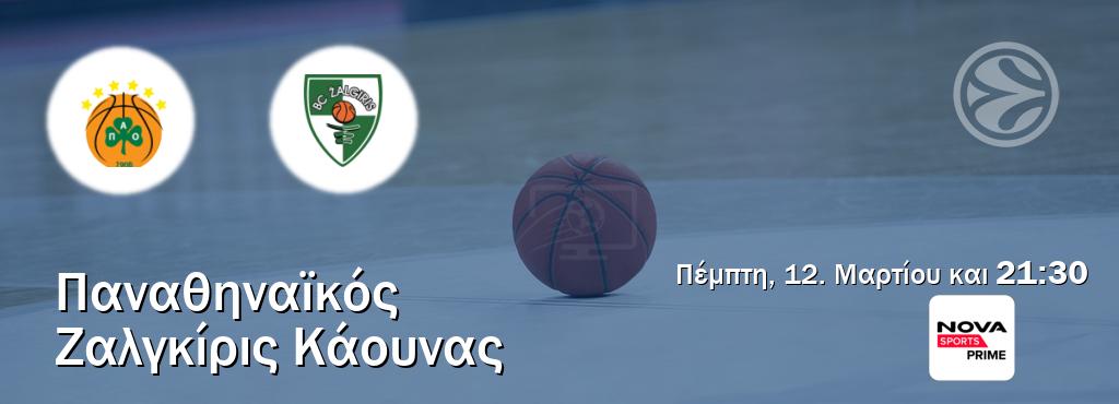 Παρακολουθήστ ζωντανά Παναθηναϊκός - Ζαλγκίρις Κάουνας από το Nova Sports Prime (21:30).
