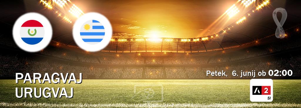 Prenos tekme med Paragvaj in Urugvaj v živo na Arena Sport 2 (petek, 6. junij ob 02:00 uri). Prenos tekme med Paragvaj in Urugvaj v živo na Arena Sport 2 (petek, 6. junij ob 02:00 uri).