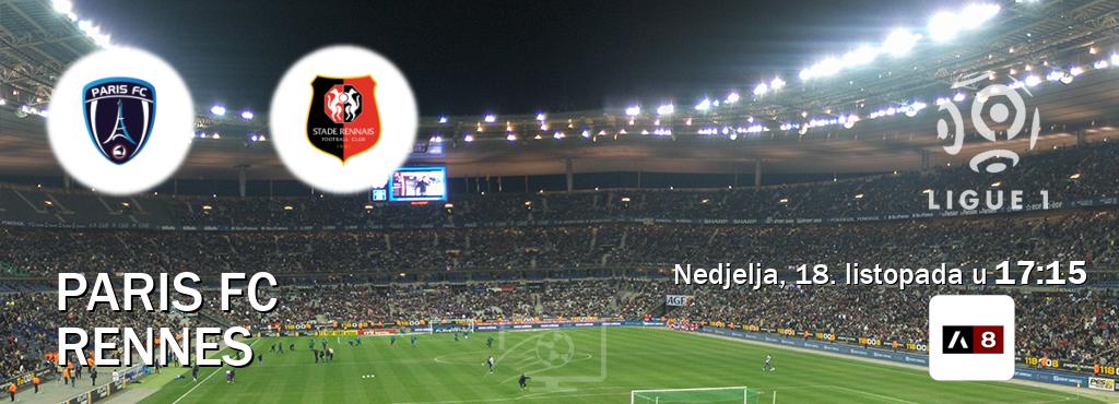 Izravni prijenos utakmice Paris FC i Rennes pratite uživo na Arena Sport 8 (nedjelja, 18. listopada u 17:15). Izravni prijenos utakmice Paris FC i Rennes pratite uživo na Arena Sport 8 (nedjelja, 18. listopada u 17:15).