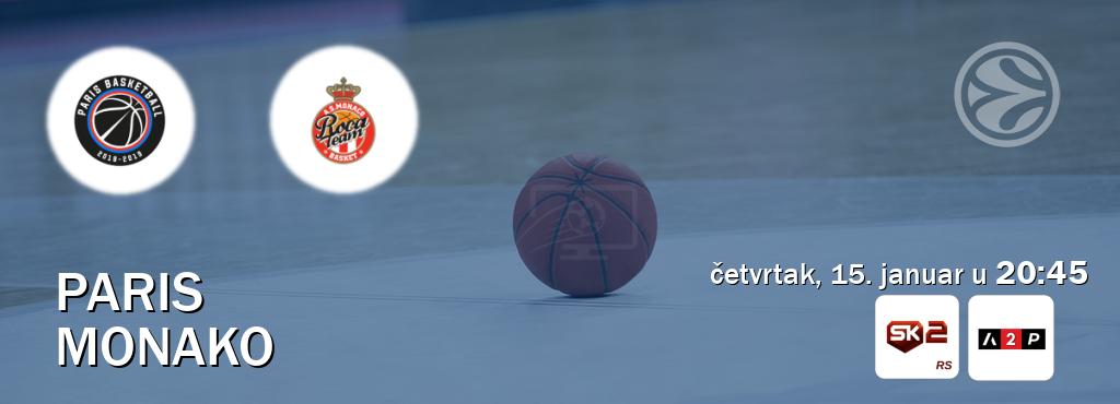 Izravni prijenos utakmice Paris i Monako pratite uživo na Sportklub 2 i Arena Premium 2 (četvrtak, 15. januar u  20:45).