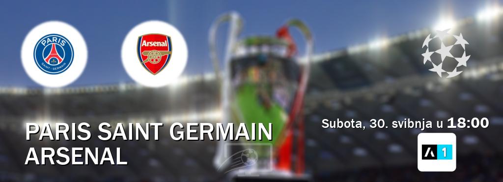 Izravni prijenos utakmice Paris Saint Germain i Arsenal pratite uživo na Arena Sport 1 (subota, 30. svibnja u  18:00).