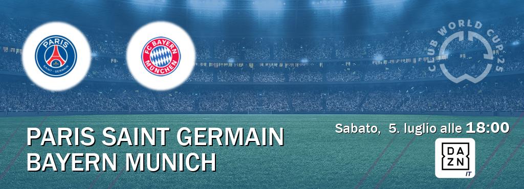 Il match Paris Saint Germain - Bayern Munich sarà trasmesso in diretta TV su DAZN Italia (ore 18:00)