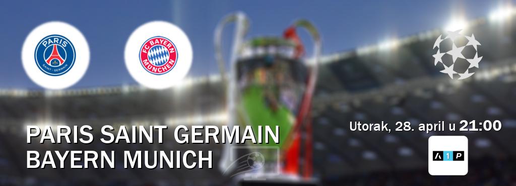 Izravni prijenos utakmice Paris Saint Germain i Bayern Munich pratite uživo na Arena Premium 1 (utorak, 28. april u  21:00).