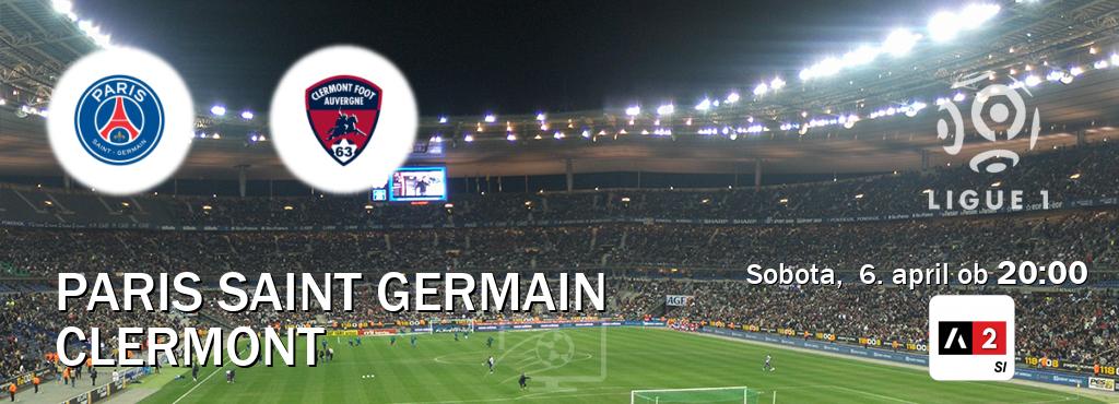 Prenos tekme med Paris Saint Germain in Clermont v živo na Arena Sport 2 (sobota,  6. april ob  20:00 uri).