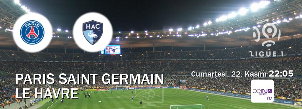 Karşılaşma Paris Saint Germain - Le Havre beIN SPORTS 4'den canlı yayınlanacak (Cumartesi, 22. Kasım 22:05). Karşılaşma Paris Saint Germain - Le Havre beIN SPORTS 4'den canlı yayınlanacak (Cumartesi, 22. Kasım 22:05).