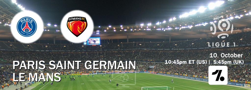 You can watch game live between Paris Saint Germain and Le Mans on OneFootball. You can watch game live between Paris Saint Germain and Le Mans on OneFootball.