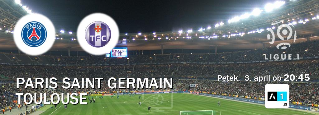 Prenos tekme med Paris Saint Germain in Toulouse v živo na Arena Sport 1 (petek,  3. april ob  20:45 uri).