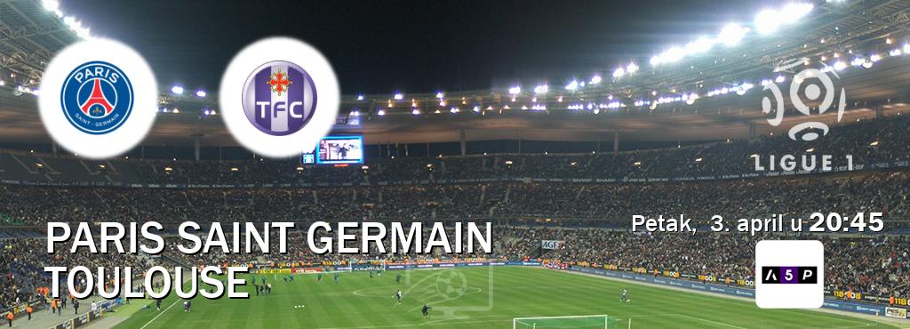 Izravni prijenos utakmice Paris Saint Germain i Toulouse pratite uživo na Arena Premium 5 (petak, 3. april u 20:45). Izravni prijenos utakmice Paris Saint Germain i Toulouse pratite uživo na Arena Premium 5 (petak, 3. april u 20:45).