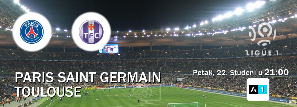 Izravni prijenos utakmice Paris Saint Germain i Toulouse pratite uživo na Arena Sport 1 (Petak, 22. Studeni u  21:00).