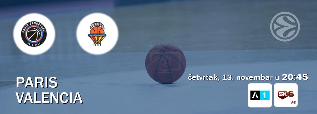 Izravni prijenos utakmice Paris i Valencia pratite uživo na Arena Sport 1 i Sportklub 6 (četvrtak, 13. novembar u  20:45).