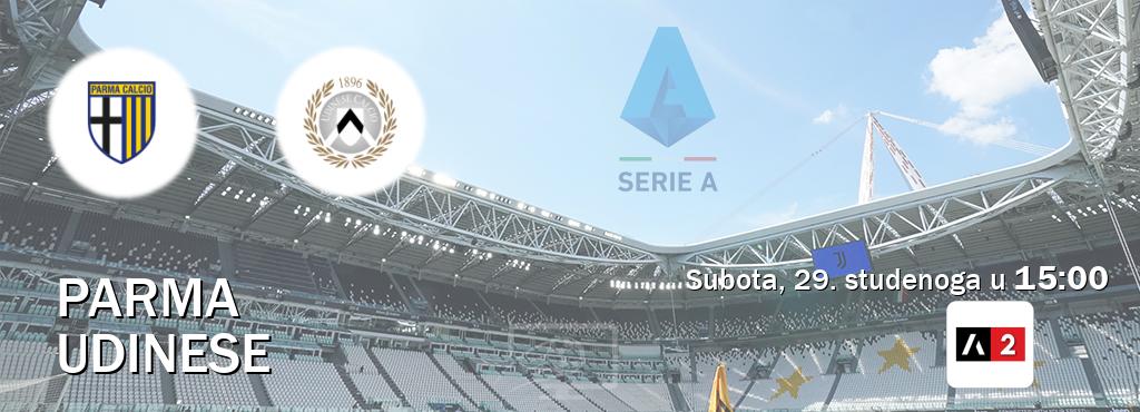 Izravni prijenos utakmice Parma i Udinese pratite uživo na Arena Sport 2 (subota, 29. studenoga u 15:00). Izravni prijenos utakmice Parma i Udinese pratite uživo na Arena Sport 2 (subota, 29. studenoga u 15:00).