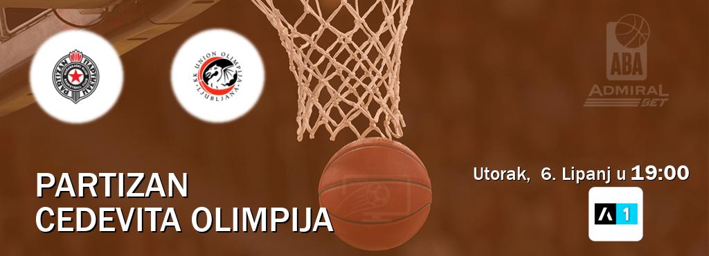 Izravni prijenos utakmice Partizan i Cedevita Olimpija pratite uživo na Arena Sport 1 (Utorak,  6. Lipanj u  19:00).