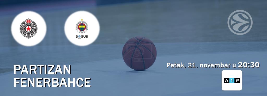 Izravni prijenos utakmice Partizan i Fenerbahce pratite uživo na Arena Premium 1 (petak, 21. novembar u 20:30). Izravni prijenos utakmice Partizan i Fenerbahce pratite uživo na Arena Premium 1 (petak, 21. novembar u 20:30).