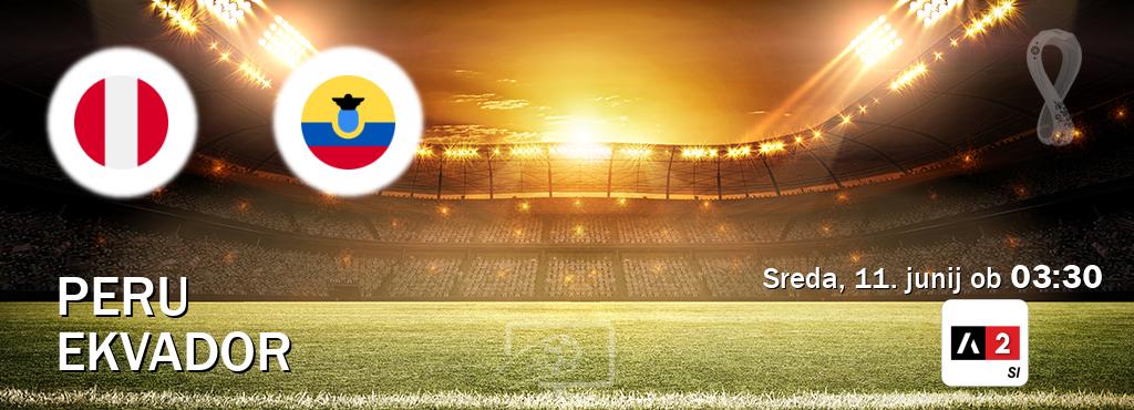 Peru in Ekvador v živo na Arena Sport 2. Prenos tekme bo v sreda, 11. junij ob 03:30 Peru in Ekvador v živo na Arena Sport 2. Prenos tekme bo v sreda, 11. junij ob 03:30