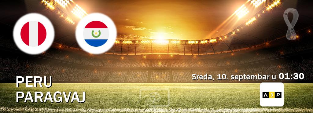 Izravni prijenos utakmice Peru i Paragvaj pratite uživo na Arena Premium 3 (sreda, 10. septembar u  01:30).