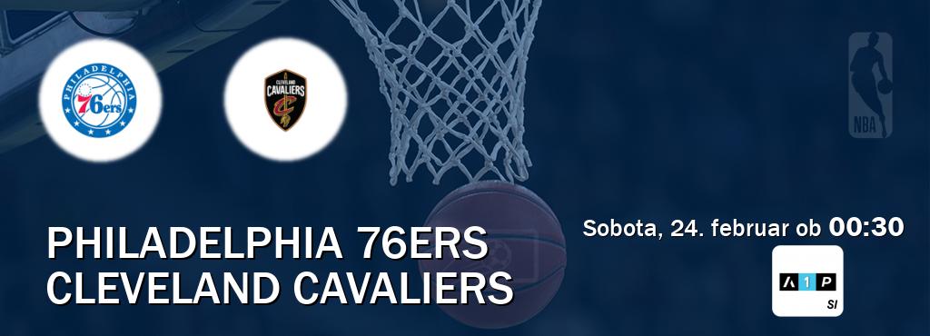 Dvoboj Philadelphia 76ers in Cleveland Cavaliers s prenosom tekme v živo na Arena Sport Premium.