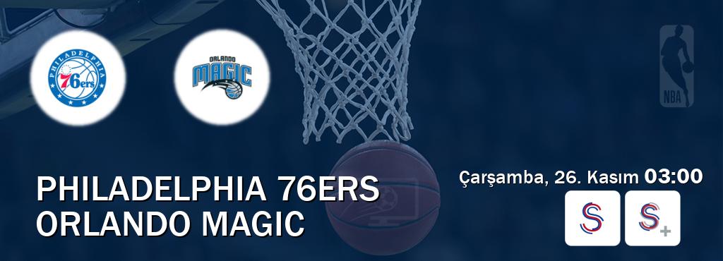 Karşılaşma Philadelphia 76ers - Orlando Magic S Sport ve S Sport +'den canlı yayınlanacak (Çarşamba, 26. Kasım 03:00). Karşılaşma Philadelphia 76ers - Orlando Magic S Sport ve S Sport +'den canlı yayınlanacak (Çarşamba, 26. Kasım 03:00).