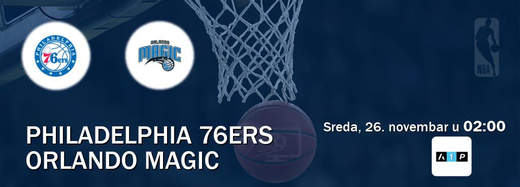 Izravni prijenos utakmice Philadelphia 76ers i Orlando Magic pratite uživo na Arena Premium 1 (sreda, 26. novembar u 02:00). Izravni prijenos utakmice Philadelphia 76ers i Orlando Magic pratite uživo na Arena Premium 1 (sreda, 26. novembar u 02:00).