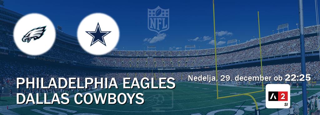 Dvoboj Philadelphia Eagles in Dallas Cowboys s prenosom tekme v živo na Arena Sport 2.