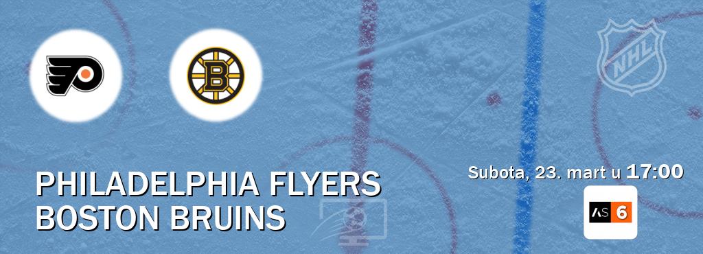 Izravni prijenos utakmice Philadelphia Flyers i Boston Bruins pratite uživo na Arena Sport 6 (subota, 23. mart u  17:00).