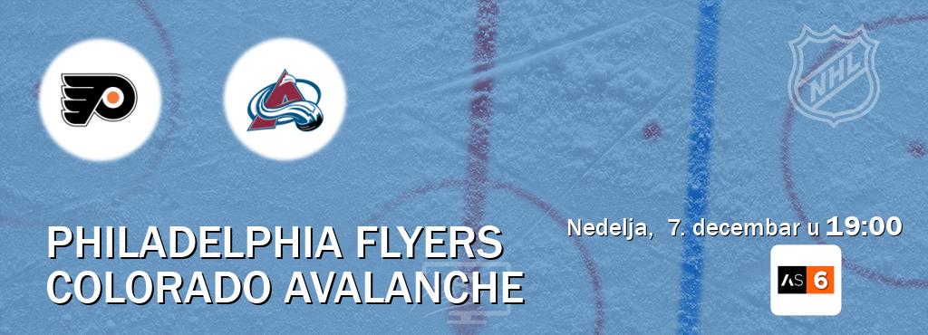 Izravni prijenos utakmice Philadelphia Flyers i Colorado Avalanche pratite uživo na Arena Sport 6 (nedelja,  7. decembar u  19:00).