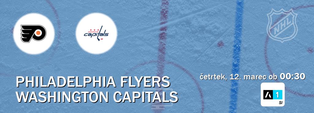Ne zamudi prenosa tekme Philadelphia Flyers - Washington Capitals v živo na Arena Sport 1.