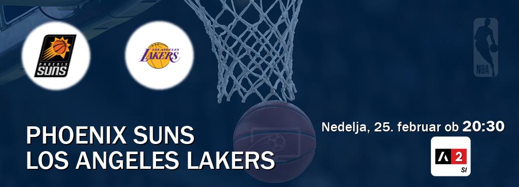 Ne zamudi prenosa tekme Phoenix Suns - Los Angeles Lakers v živo na Arena Sport 2.