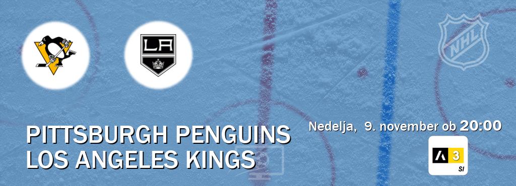 Dvoboj Pittsburgh Penguins in Los Angeles Kings s prenosom tekme v živo na Arena Sport 3. Dvoboj Pittsburgh Penguins in Los Angeles Kings s prenosom tekme v živo na Arena Sport 3.