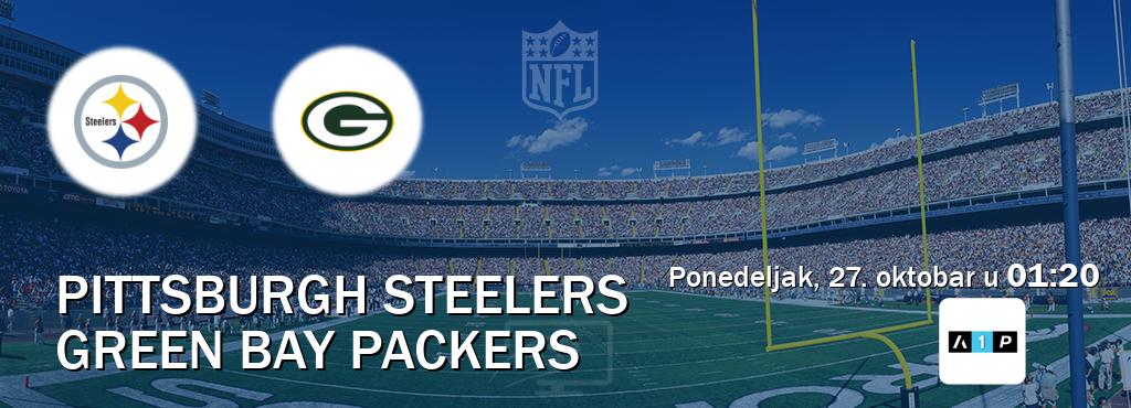 Izravni prijenos utakmice Pittsburgh Steelers i Green Bay Packers pratite uživo na Arena Premium 1 (ponedeljak, 27. oktobar u 01:20). Izravni prijenos utakmice Pittsburgh Steelers i Green Bay Packers pratite uživo na Arena Premium 1 (ponedeljak, 27. oktobar u 01:20).