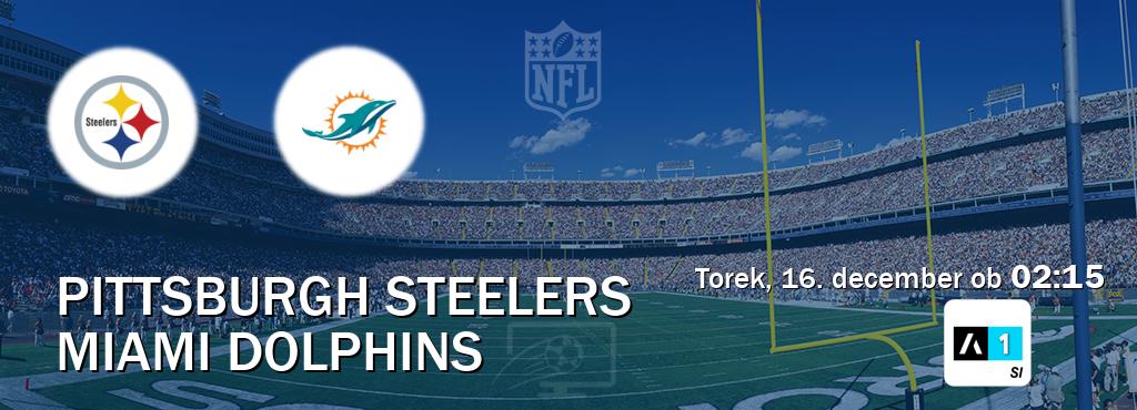 Pittsburgh Steelers in Miami Dolphins v živo na Arena Sport 1. Prenos tekme bo v torek, 16. december ob 02:15 Pittsburgh Steelers in Miami Dolphins v živo na Arena Sport 1. Prenos tekme bo v torek, 16. december ob 02:15