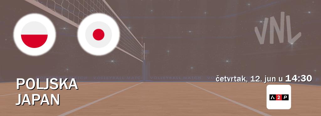Izravni prijenos utakmice Poljska i Japan pratite uživo na Arena Premium 2 (četvrtak, 12. jun u  14:30).