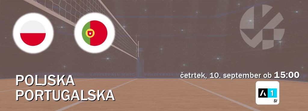 Dvoboj Poljska in Portugalska s prenosom tekme v živo na Arena Sport 1.