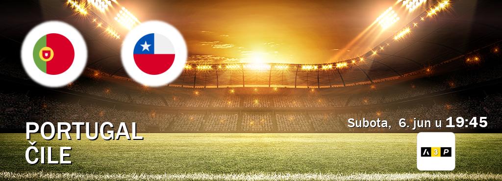 Izravni prijenos utakmice Portugal i Čile pratite uživo na Arena Premium 3 (subota,  6. jun u  19:45).
